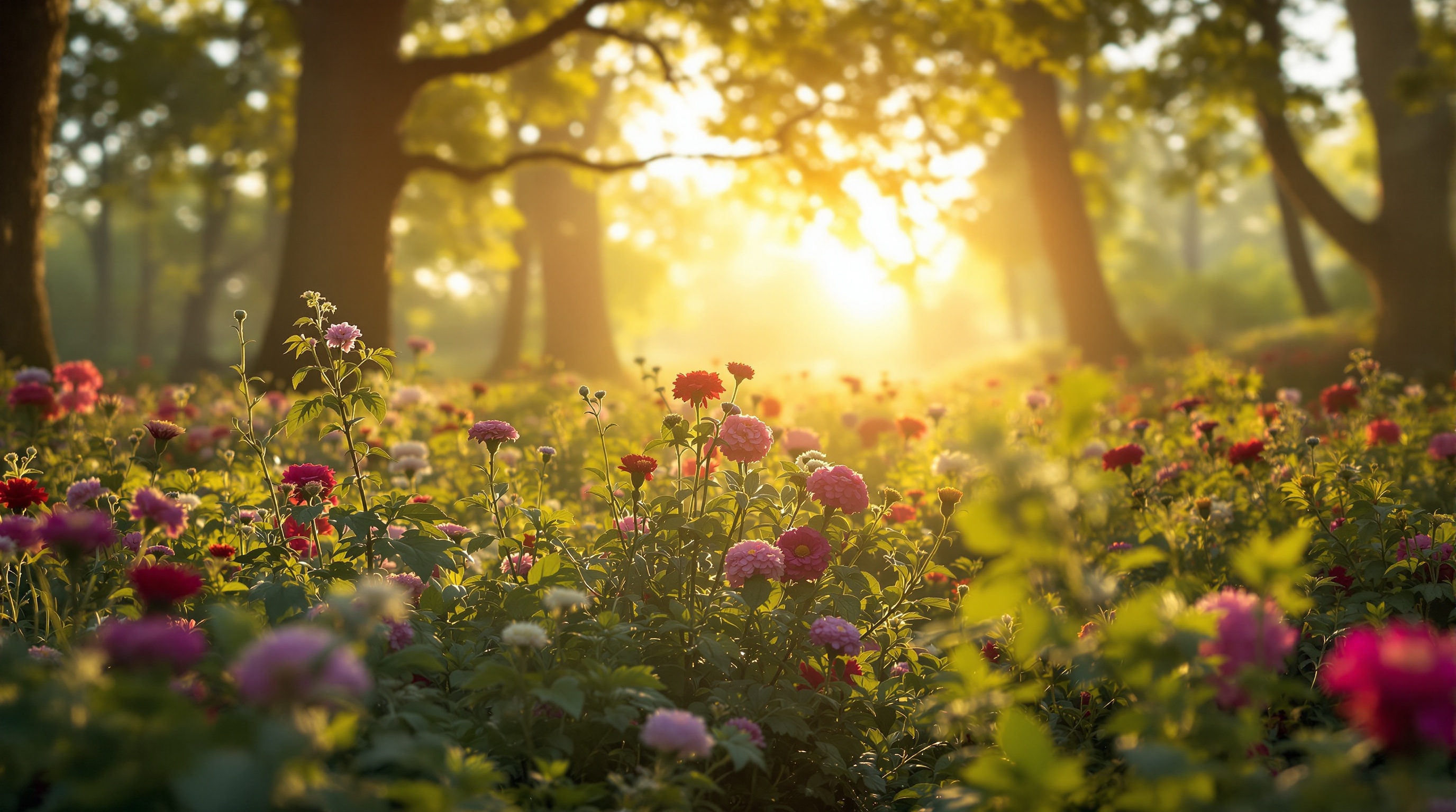 A majestic, ancient oak tree with sprawling branches in Salcey Forest.