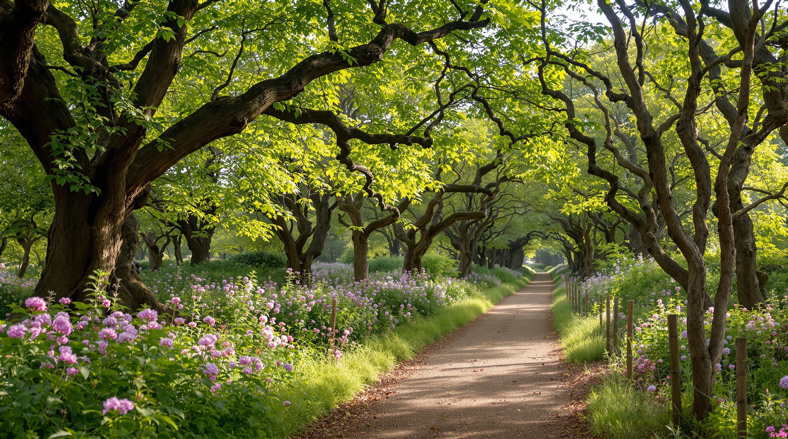 Children laughing and playing on a wooden adventure playground structure.